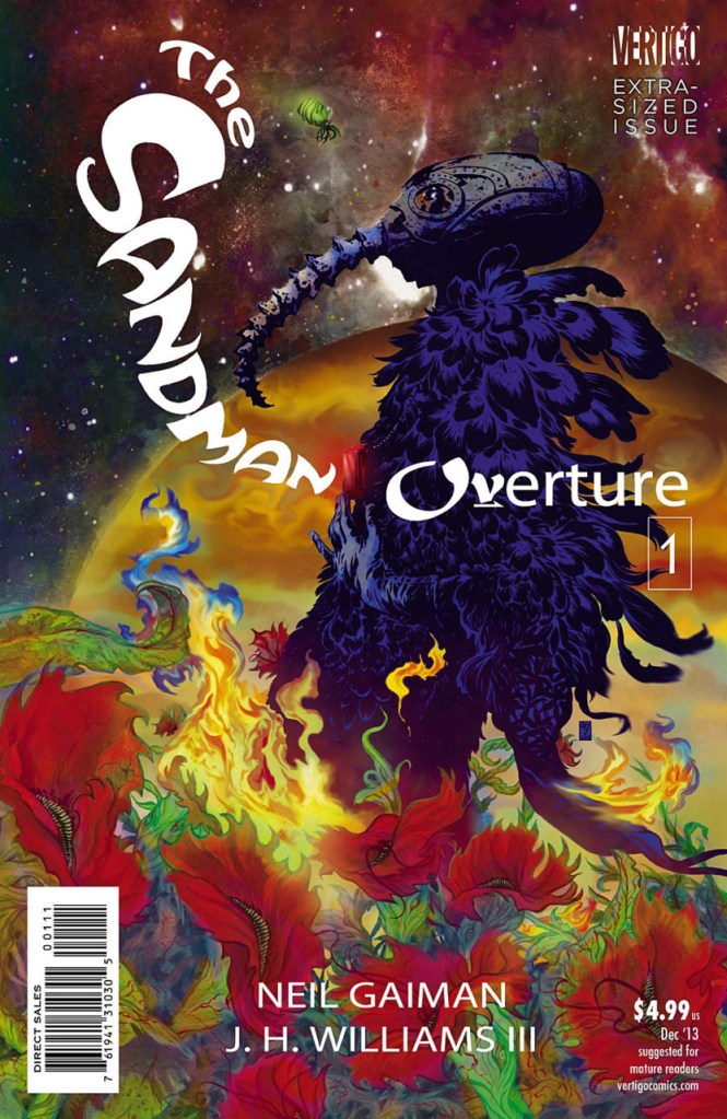 Cover to Sandman Overture #1 by DC Comics.