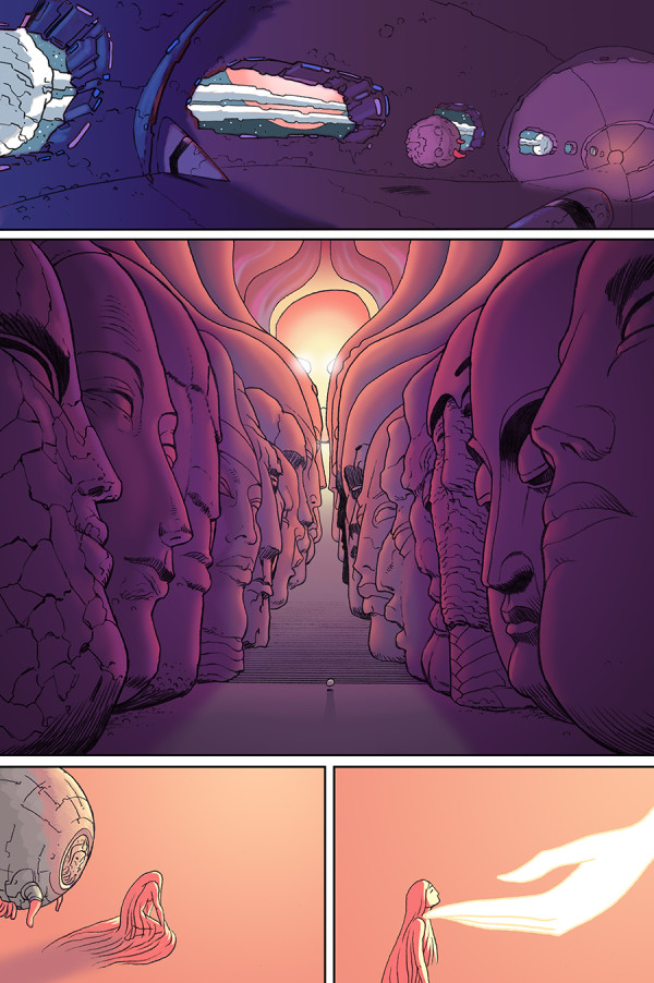 Art by Dave Taylor for Prophet 44 (Source: http://twitpic.com/dz35c1 via Brandon Graham)