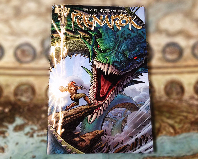 Ragnarok #1 comic by Walt Simonson released by IDW publishing.